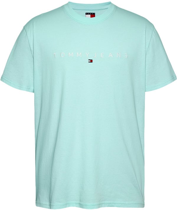 Tommy Jeans Tommy Jeans Reg Linear Logo Tee Blauw