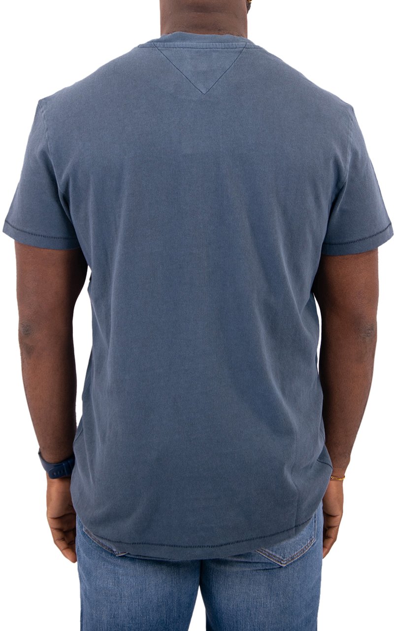 Tommy Jeans Reg LA Waving Flag Ext Blauw