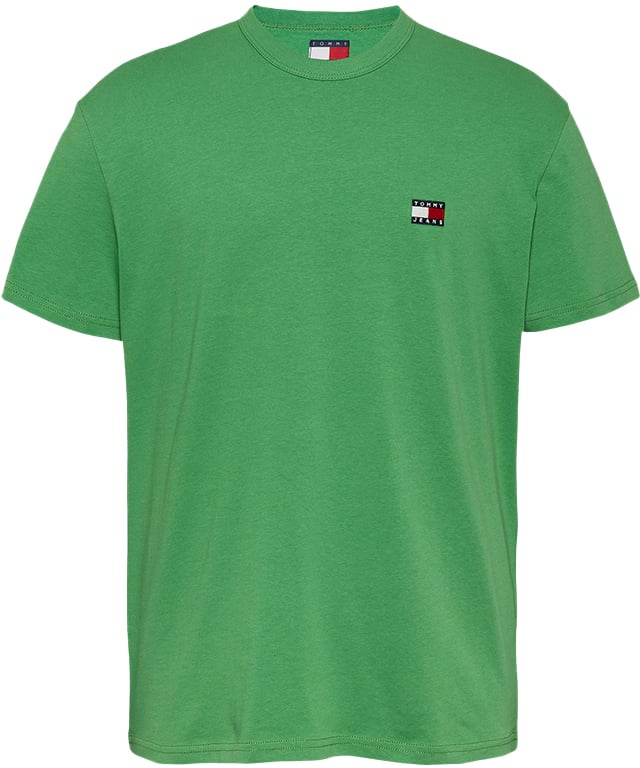 Tommy Jeans Reg Badge Tee Groen