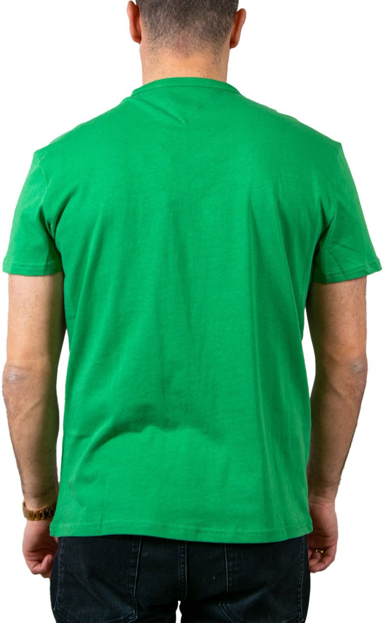 Tommy Jeans Reg Badge Tee Groen
