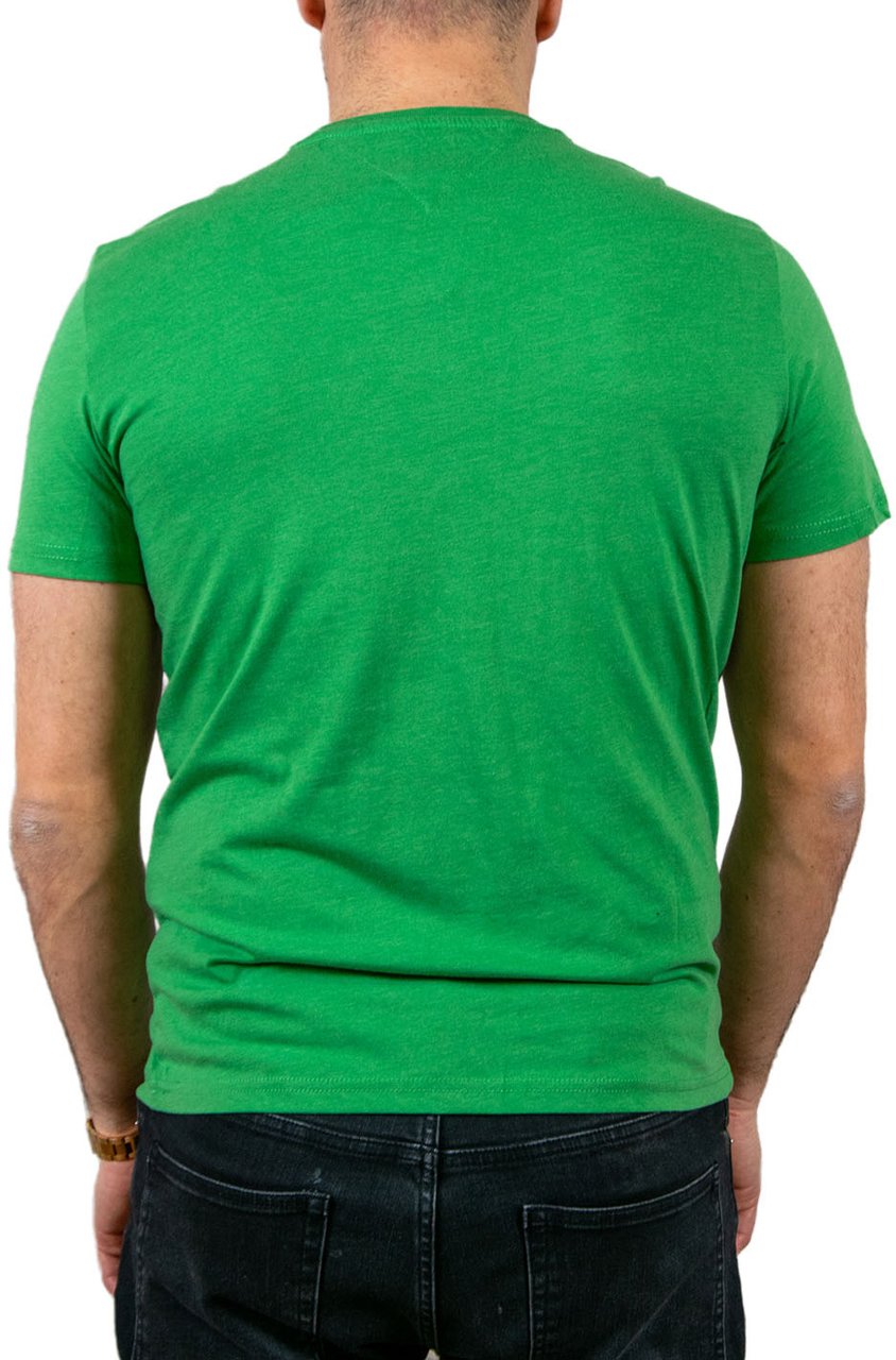 Tommy Jeans Xslim Jaspre HTR Tee Groen