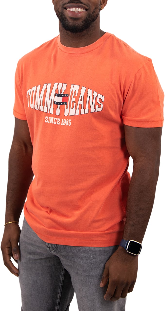 Tommy Jeans Reg LA Waving Flag Ext Groen