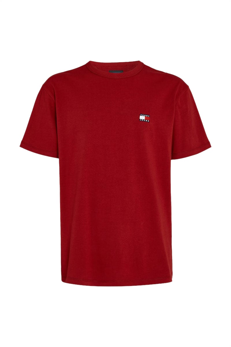 Tommy Jeans Tommy Jeans Reg Badge Tee Rood