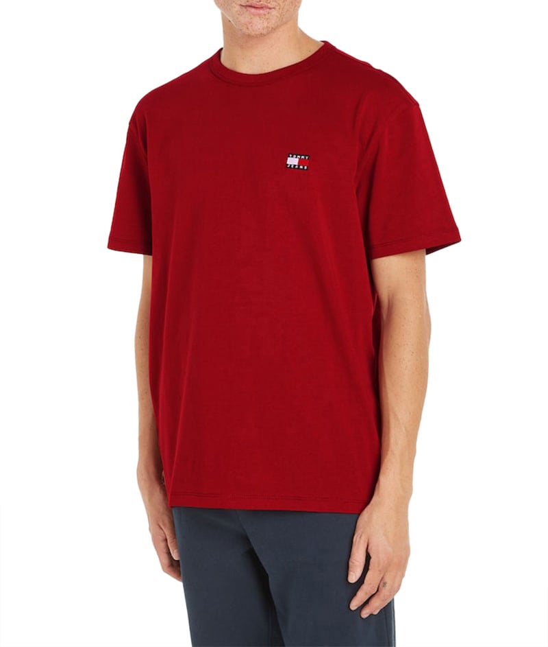 Tommy Jeans Tommy Jeans Reg Badge Tee Rood