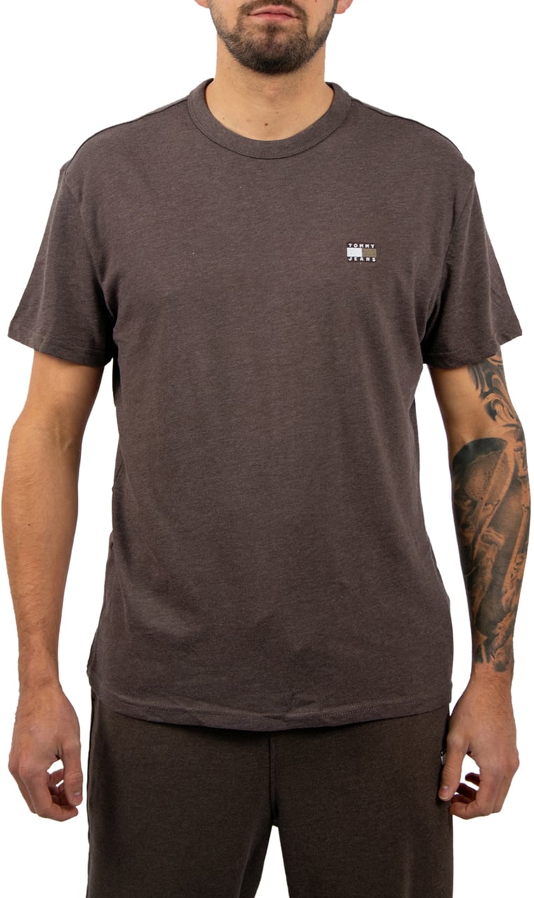 Tommy Jeans Tommy Jeans Reg Badge Tee Ext Bruin