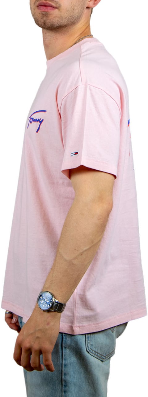 Tommy Jeans Tommy Jeans RLX Faded Graphic Tee Roze