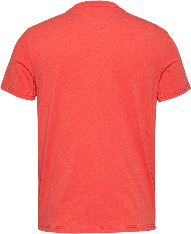 Tommy Jeans Xslim Jaspre HTR Tee Rood