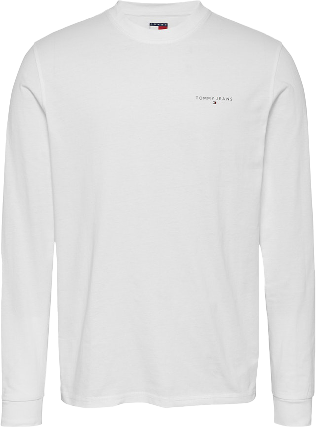 Tommy Jeans Tommy Jeans Slim Linear Chest LS Tee Ext Beige