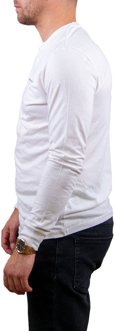 Tommy Jeans Tommy Jeans TJM Slim Chest Linear LS Tee Ext Beige