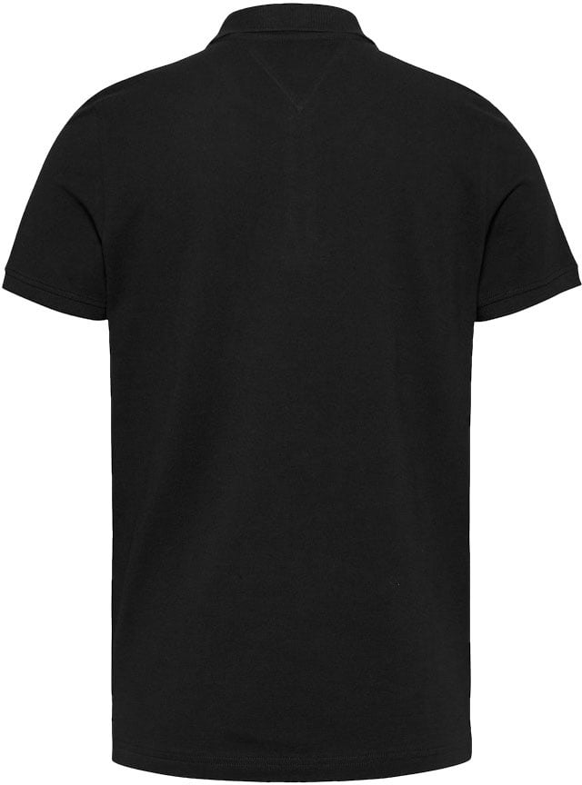 Tommy Jeans Tommy Jeans Slim Placket Polo EXT Zwart