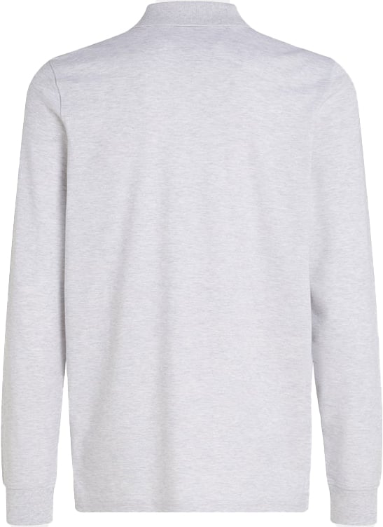 Tommy Jeans Tommy Jeans Slim Placket LS Polo Grijs