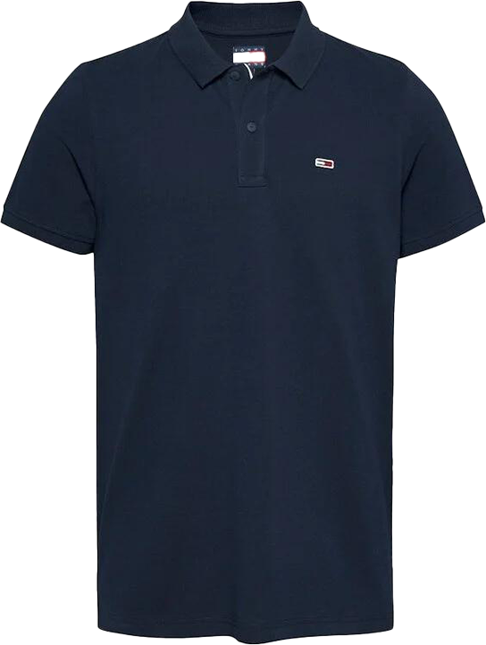 Tommy Jeans Tommy Jeans Slim Placket Polo EXT Blauw