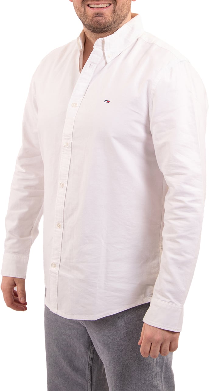 Tommy Jeans Reg Oxford Shirt Ext Beige