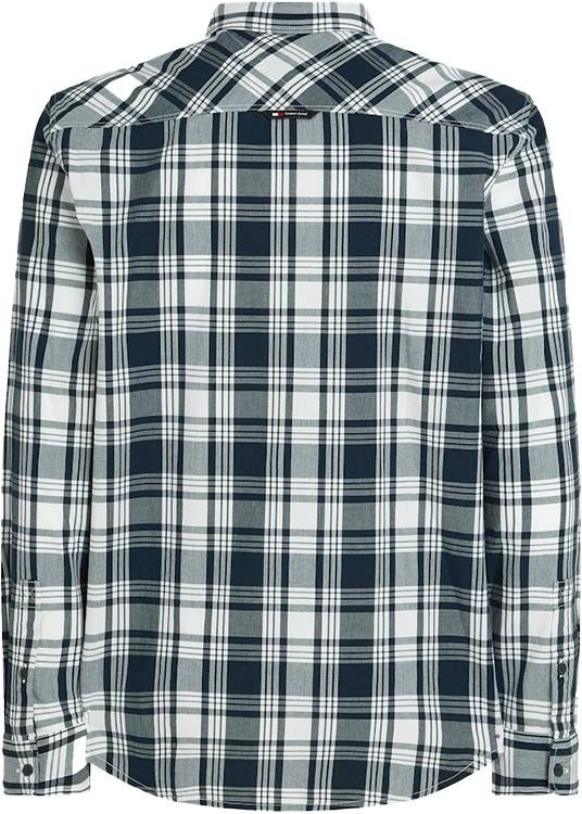 Tommy Jeans Tommy Jeans TJM Reg Poplin Check Shirt Blauw