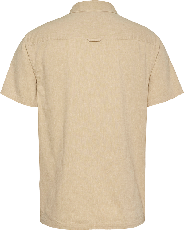 Tommy Jeans Tommy Jeans Linen Blend Camp SS Shirt Beige