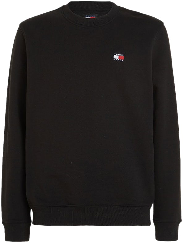Tommy Jeans Tommy Jeans Reg Badge Crew Zwart