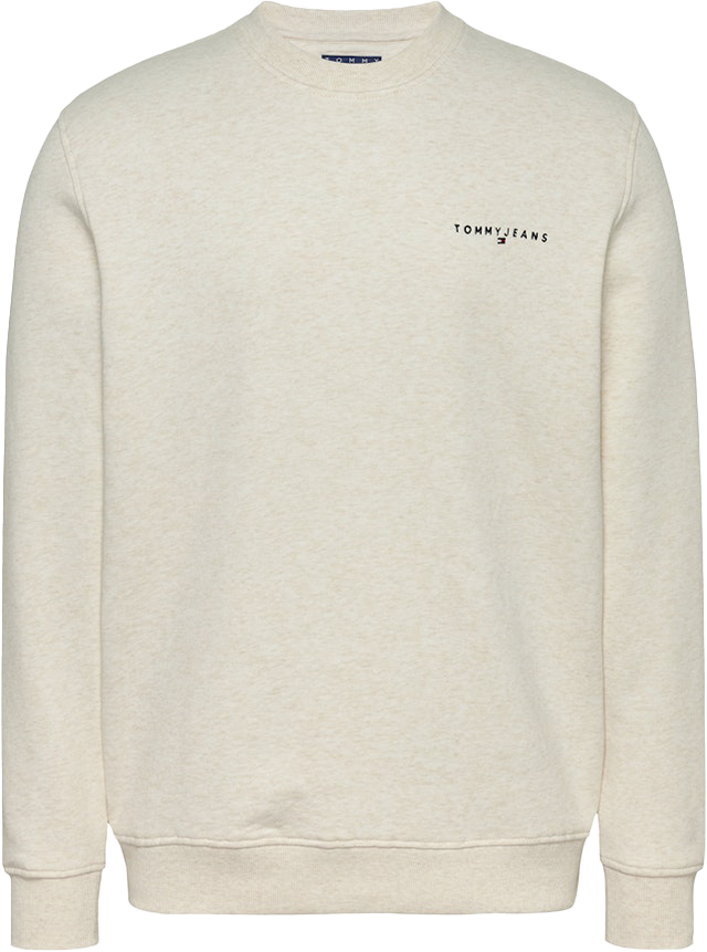 Tommy Jeans Tommy Jeans Reg Linear Crew Ext Grijs
