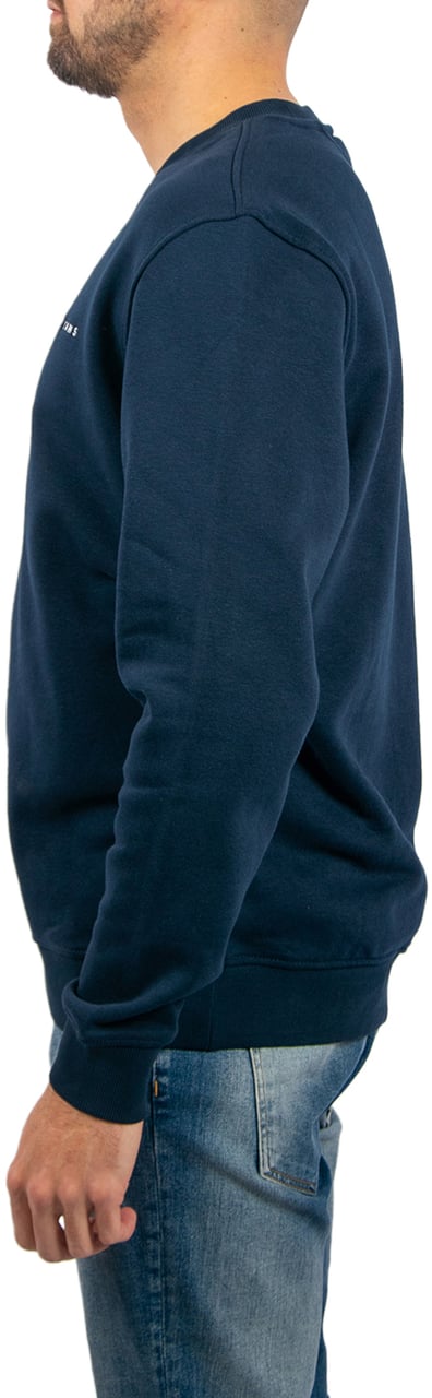 Tommy Jeans Reg Linear Crew Ext Blauw