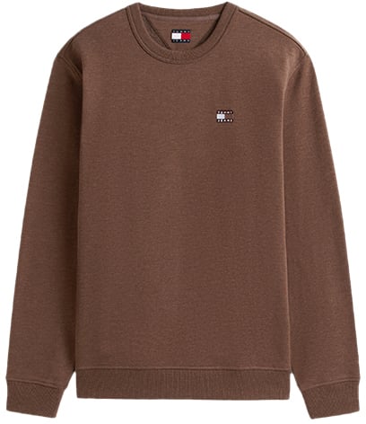 Tommy Jeans Tommy Jeans Reg Badge Crew Ext Bruin