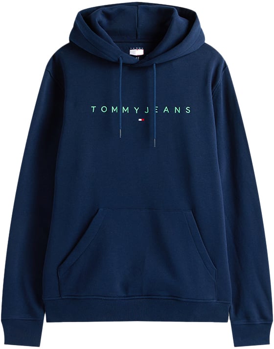 Tommy Jeans Tommy Jeans Reg Linear Logo Hoodie EXT Blauw