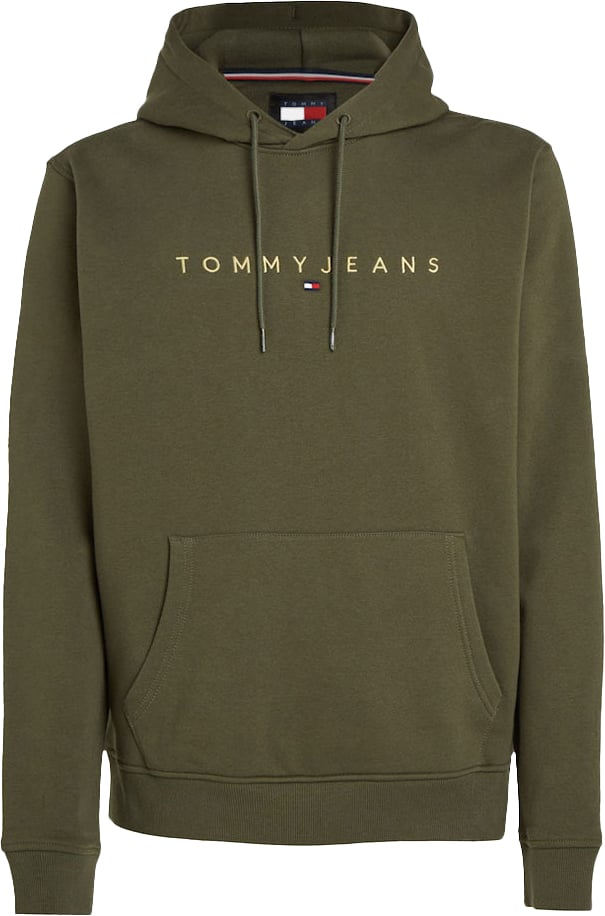 Tommy Jeans Tommy Jeans Reg Linear Gold Hood Ext Groen