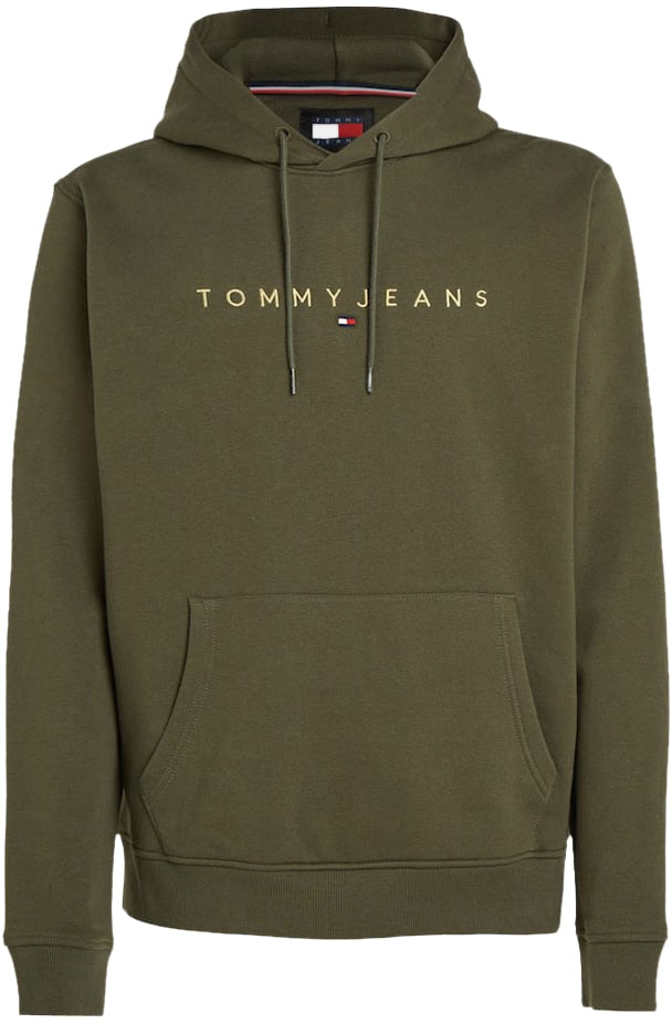 Tommy Jeans Tommy Jeans Reg Linear Gold Hood Ext Groen