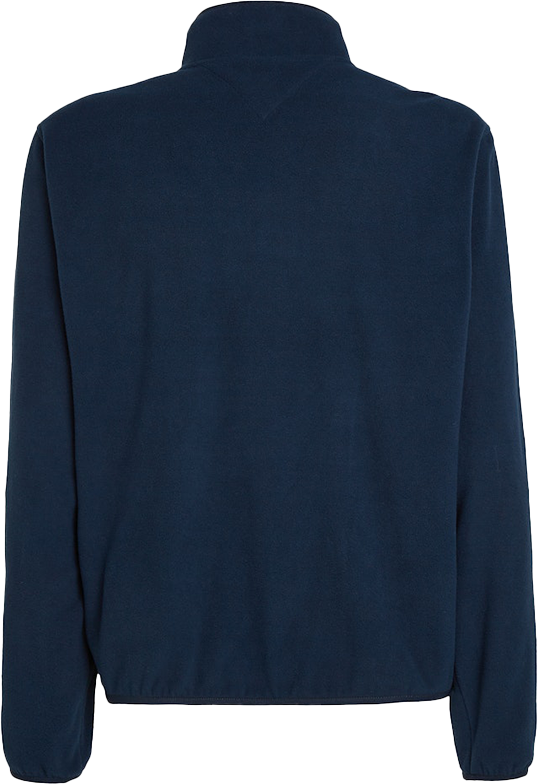 Tommy Jeans Tommy Jeans Reg S Flag Polar 1/4 Zip Blauw