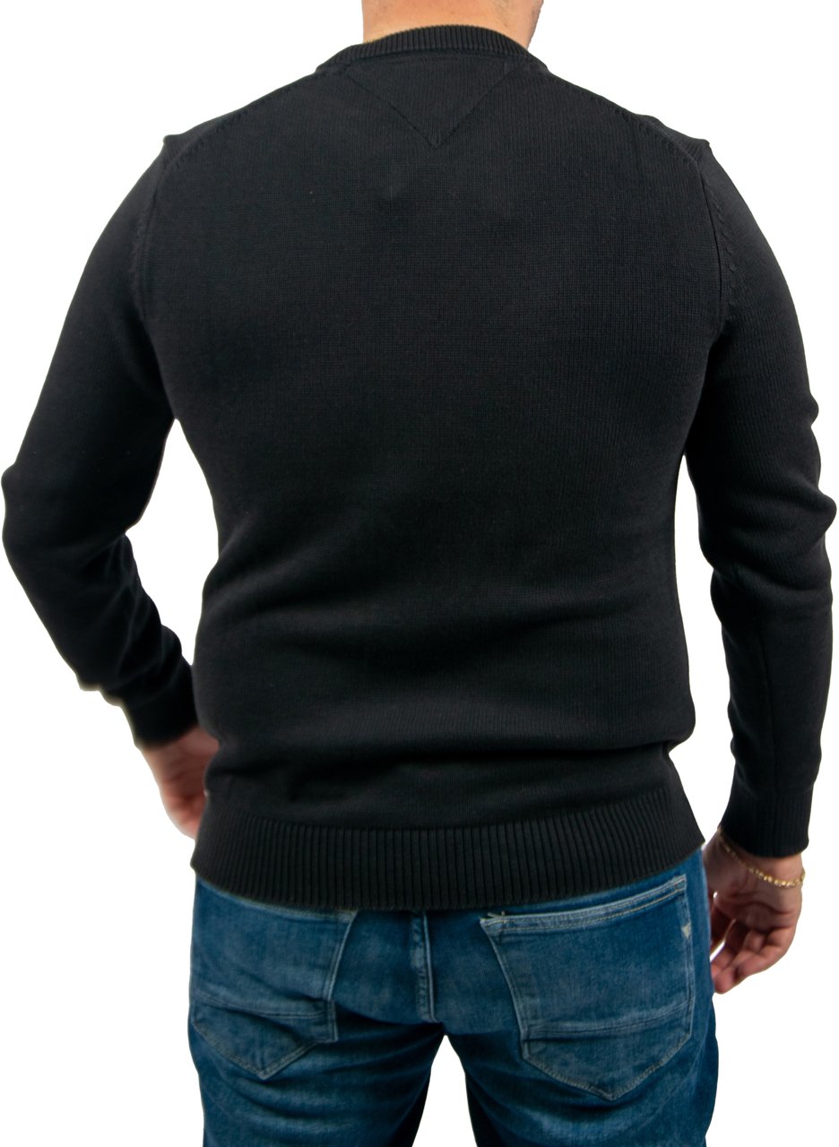 Tommy Jeans Tommy Jeans Slim ESS Sweater EXT Zwart