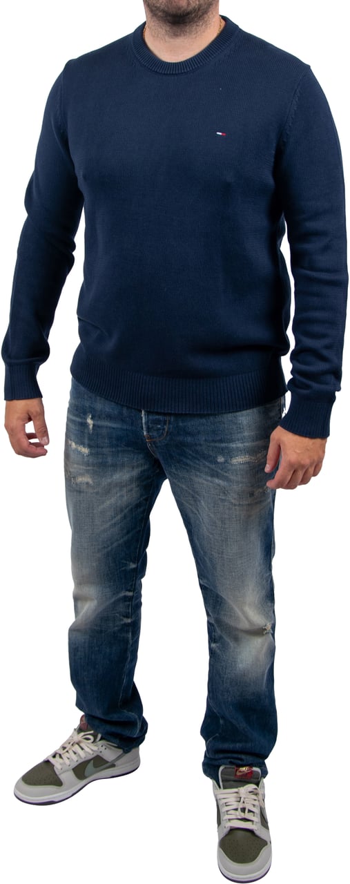 Tommy Jeans Tommy Jeans Slim ESS Sweater EXT Blauw