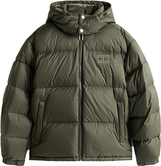 Tommy Jeans Tommy Jeans Alaska Down Puffer EXT Groen