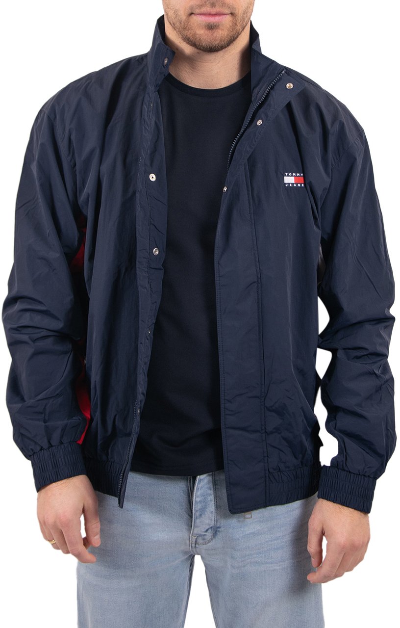 Tommy Jeans Tommy Jeans Heritage Flag Jacket Ext Blauw
