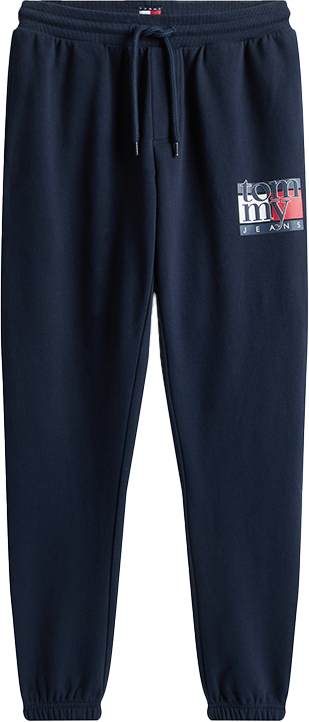Tommy Jeans Tommy Jeans Slim RWB Flag Sweatpant Blauw
