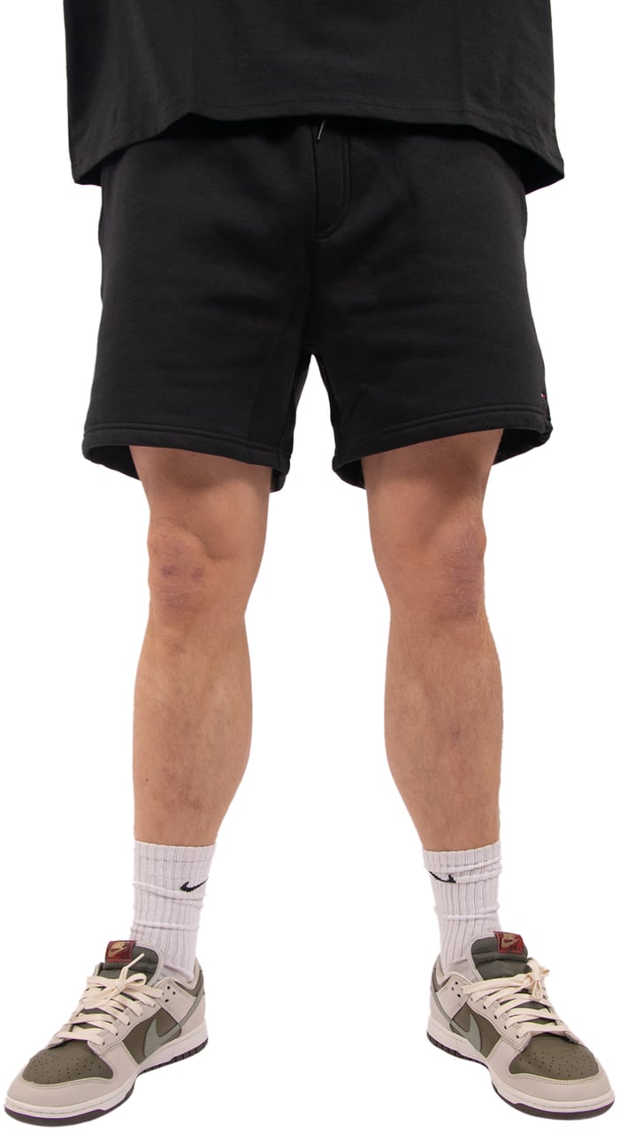 Tommy Jeans S Flag Beach Short Zwart