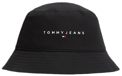 Tommy Jeans Tommy Jeans TJM Linear Logo Bucket Zwart