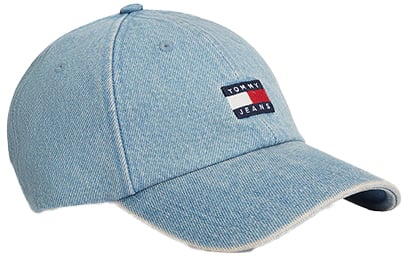 Tommy Jeans TJM Heritage Denim Cap Blauw