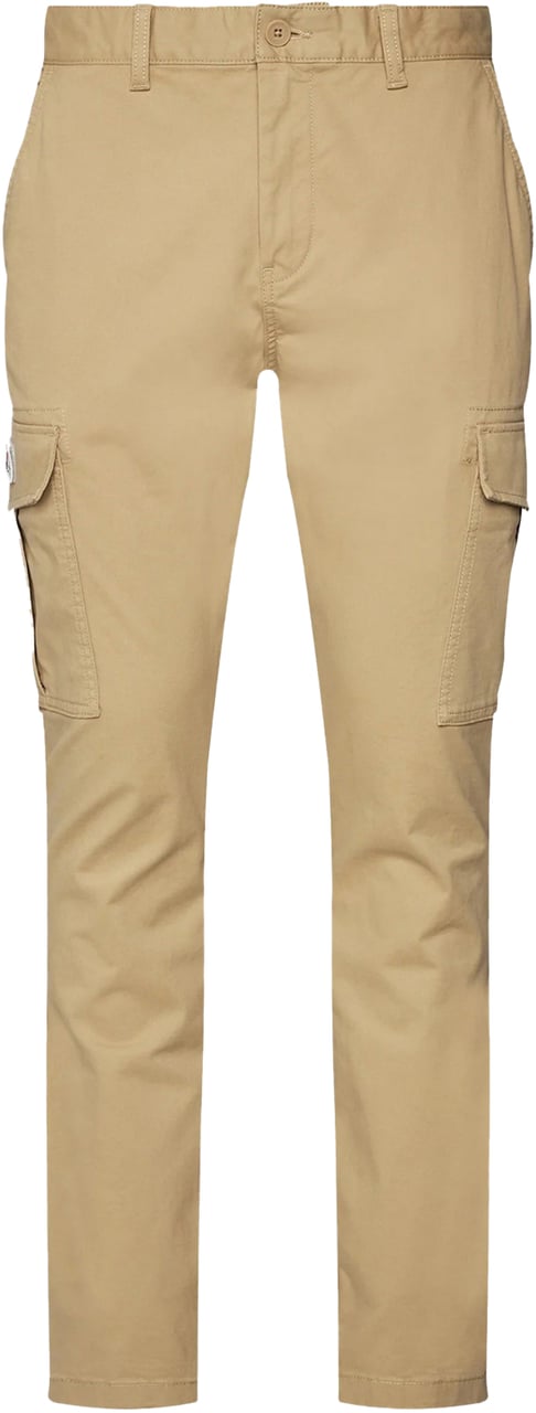 Tommy Jeans Trousers Beige Beige