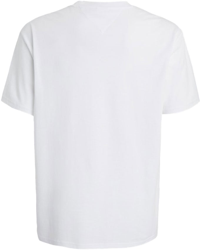Tommy Jeans Reg Spray Pop Color Tee Ext Wit