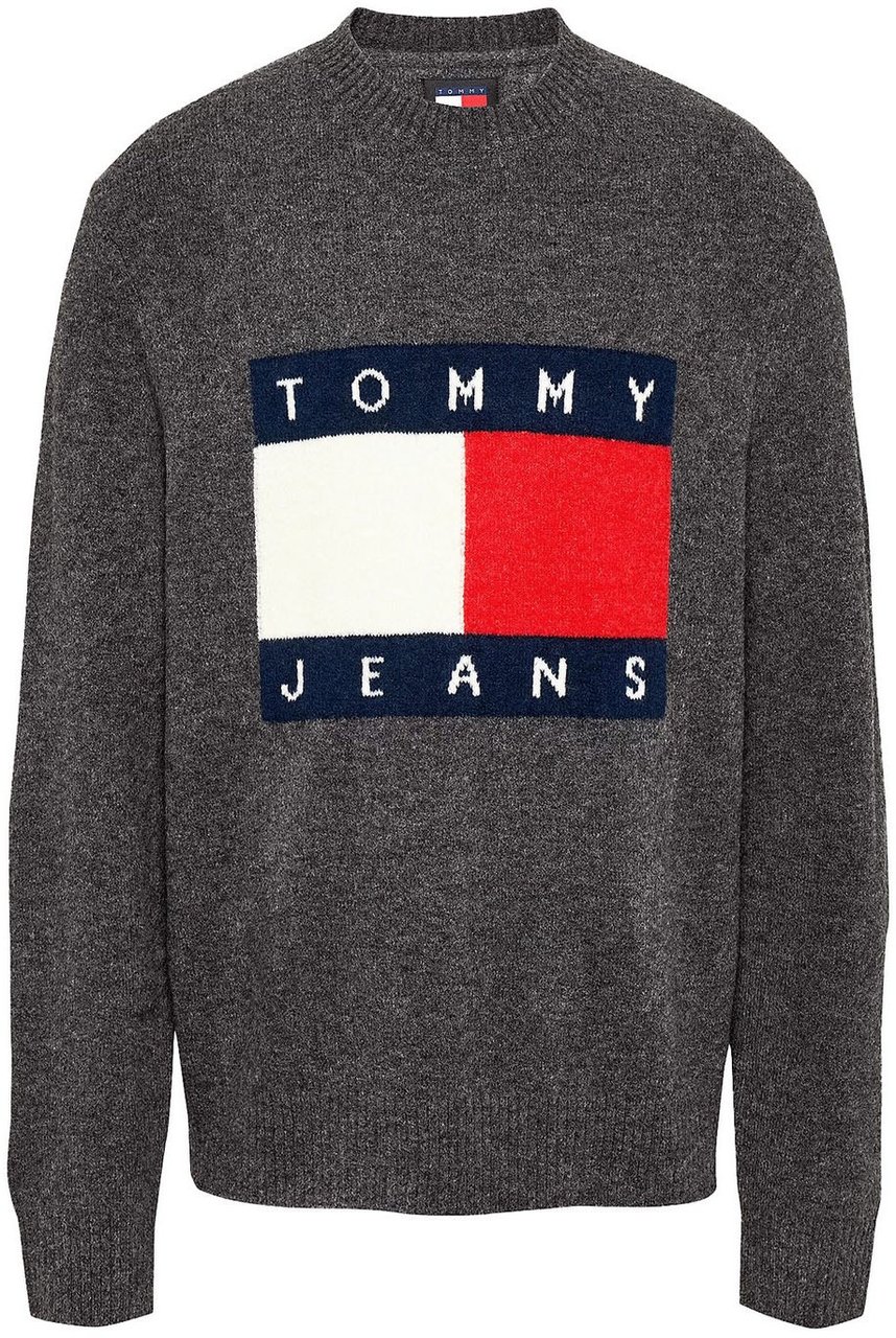 Tommy Jeans Sweaters Gray Grijs