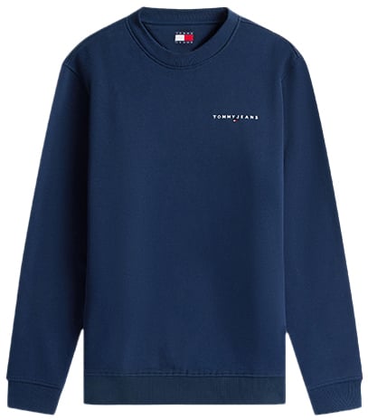 Tommy Jeans Tommy Jeans Reg Linear Crew Ext Blauw