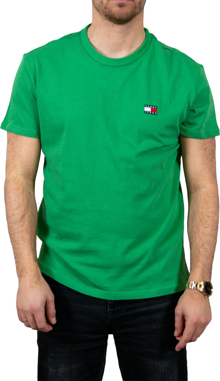Tommy Jeans Tommy Jeans Reg Badge Tee Groen