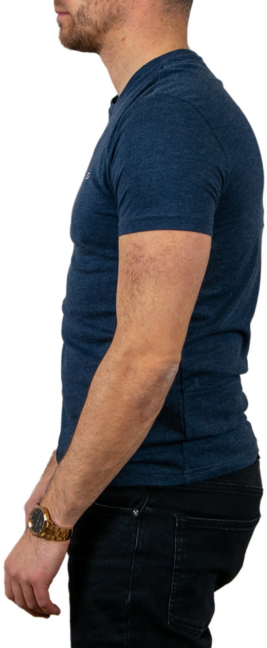 Tommy Jeans Xslim Jaspre HTR Tee Blauw