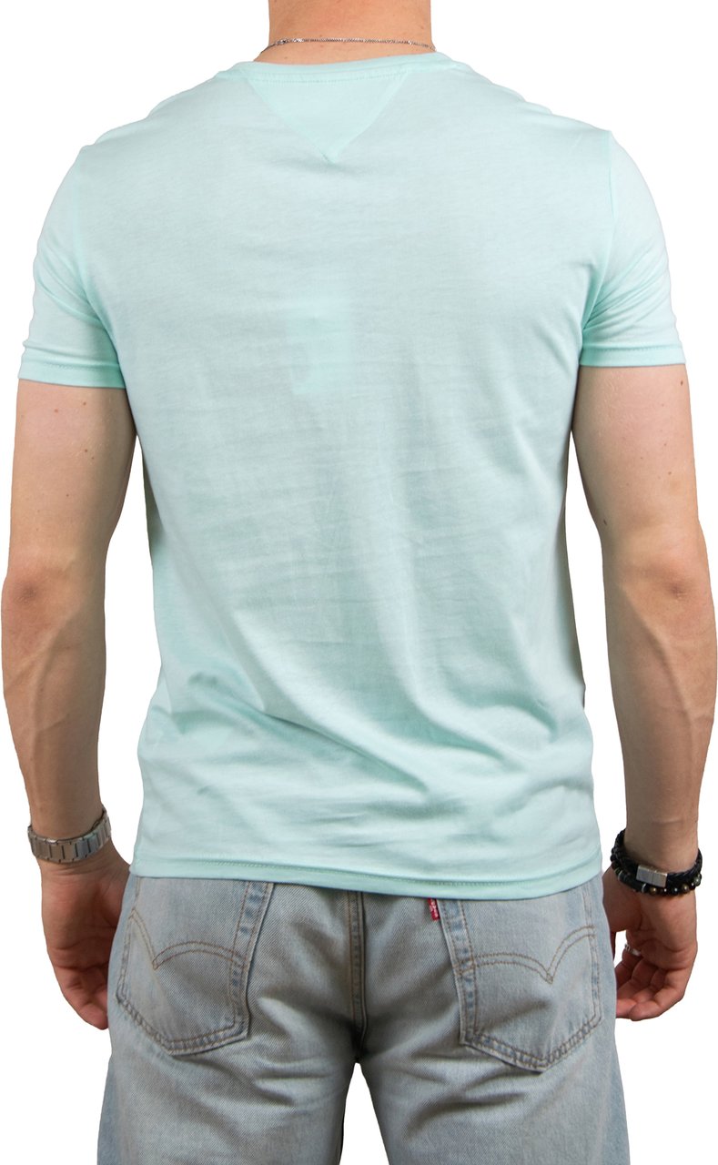 Tommy Jeans Xslim Jaspre HTR Tee Blauw