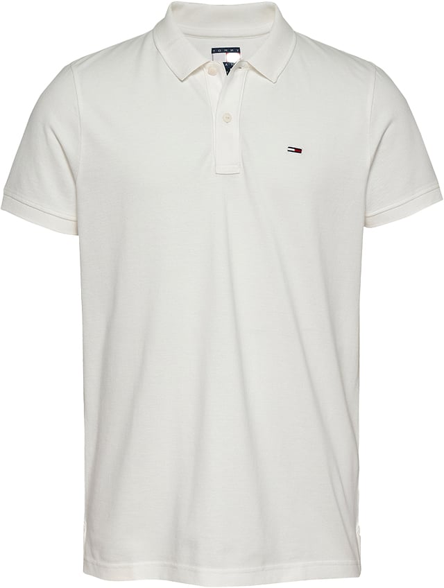 Tommy Jeans Tommy Jeans Slim Placket Polo EXT Beige