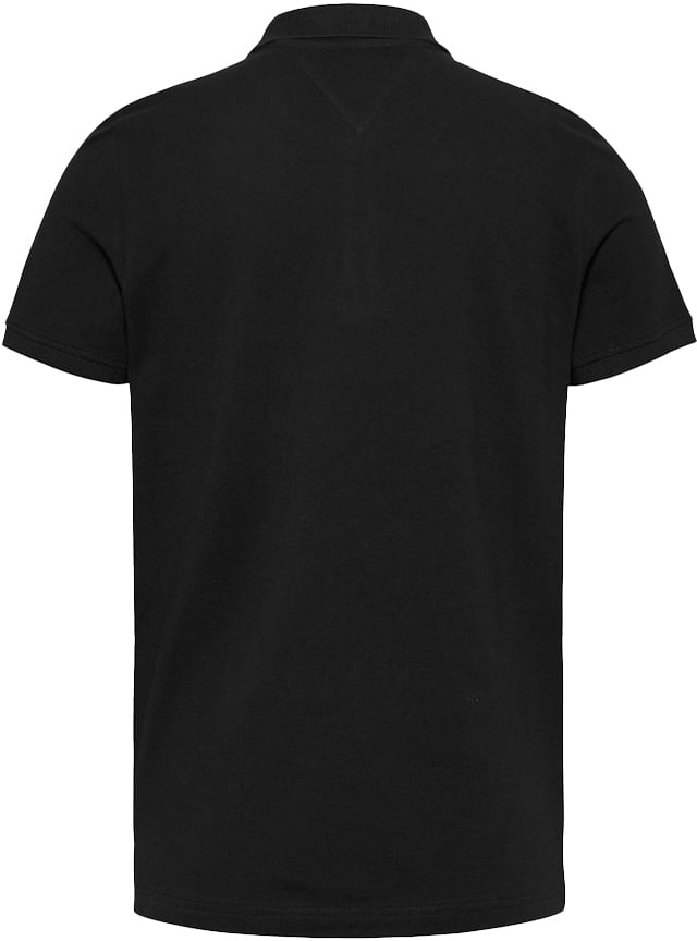 Tommy Jeans Tommy Jeans Slim Placket Polo EXT Zwart