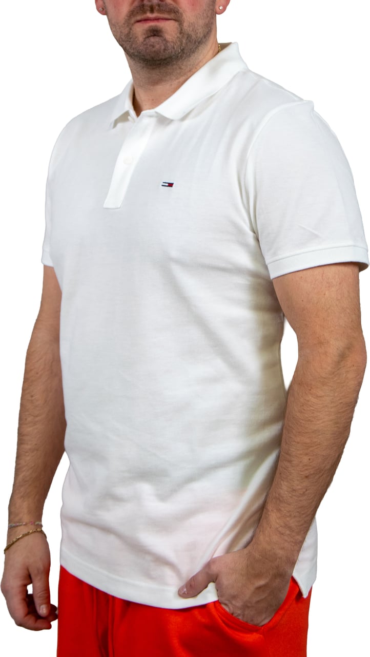 Tommy Jeans Tommy Jeans Slim Placket Polo EXT Beige