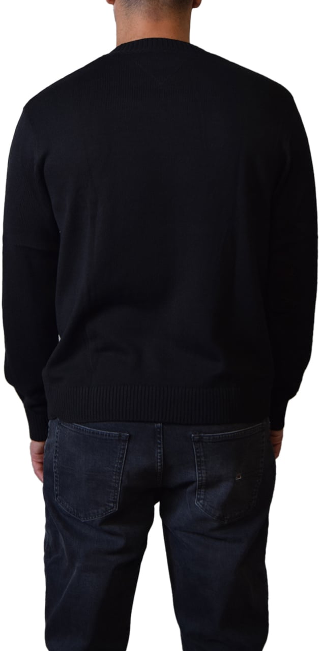 Tommy Jeans Reg Badge Sweater Zwart