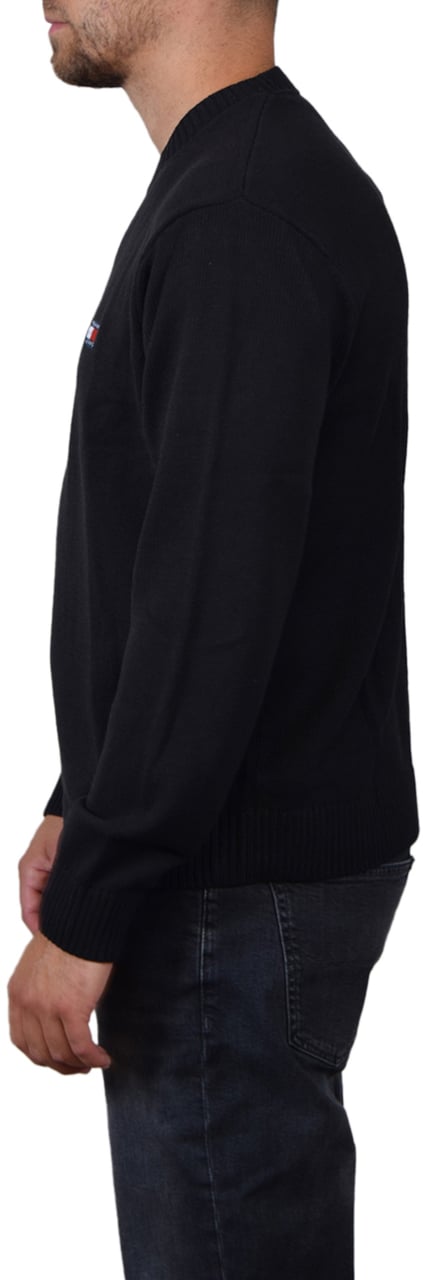 Tommy Jeans Reg Badge Sweater Zwart