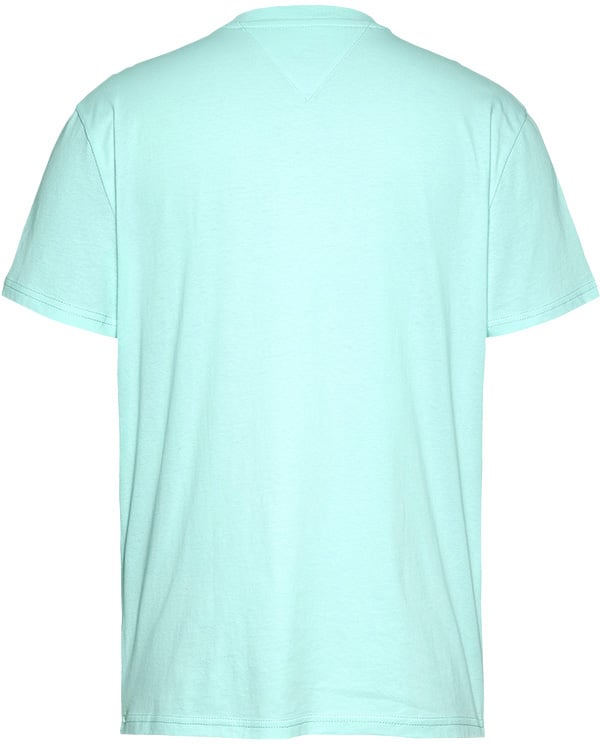 Tommy Jeans Reg Linear Logo Tee Blauw