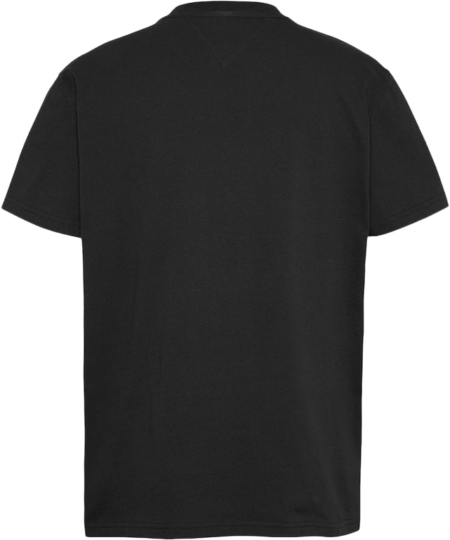 Tommy Jeans Reg Rwb Signature Tee Zwart