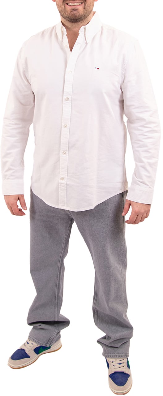 Tommy Jeans Tommy Jeans Reg Oxford Shirt Ext Beige
